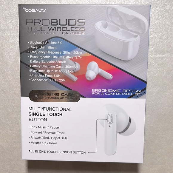 cobaltx | Headphones | Cobaltx Probuds True Wireless Performance